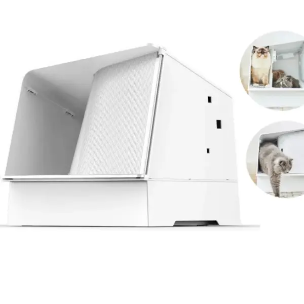 PETKIT White Villa Cat Litter Box