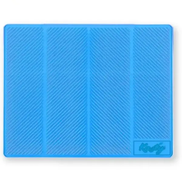 Kasty Luxury Cat Litter Mat – Blue
